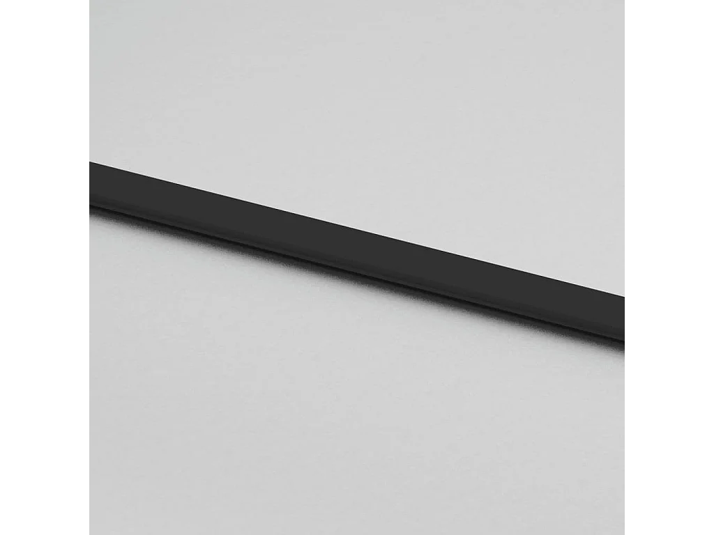 Porte coulissante noir 90x205 cm verre trempé aluminium