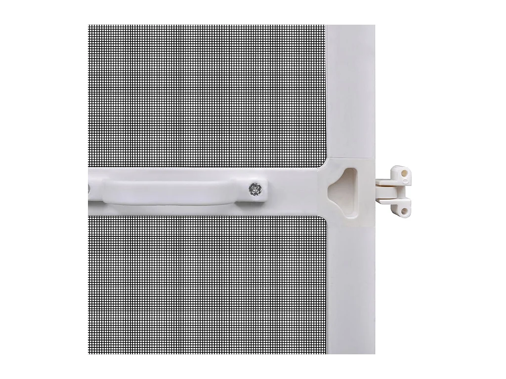 Mosquitera blanca abatible para puertas 120x240 cm
