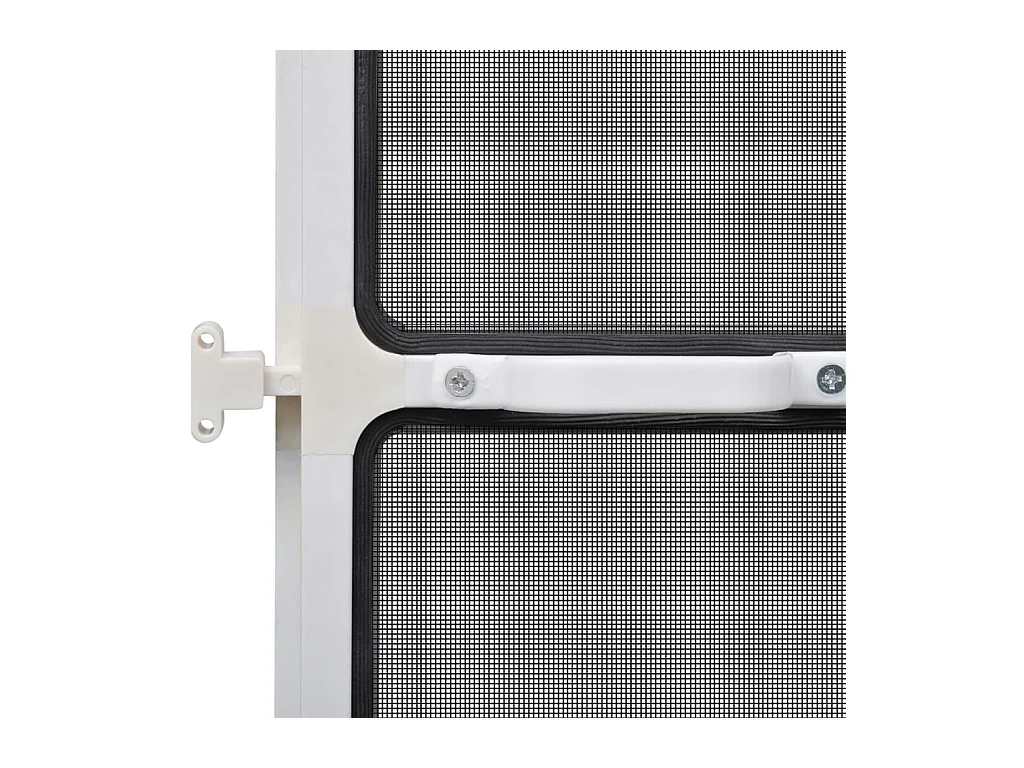 Mosquitera blanca abatible para puertas 120x240 cm
