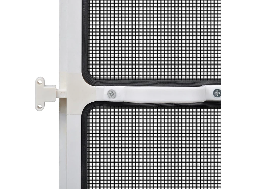 Mosquitera blanca abatible para puertas 120x240 cm