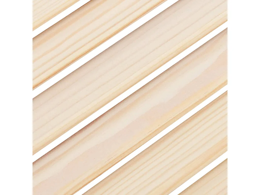 Portes battantes à persiennes 1paire 100x100 cm bois massif Pin