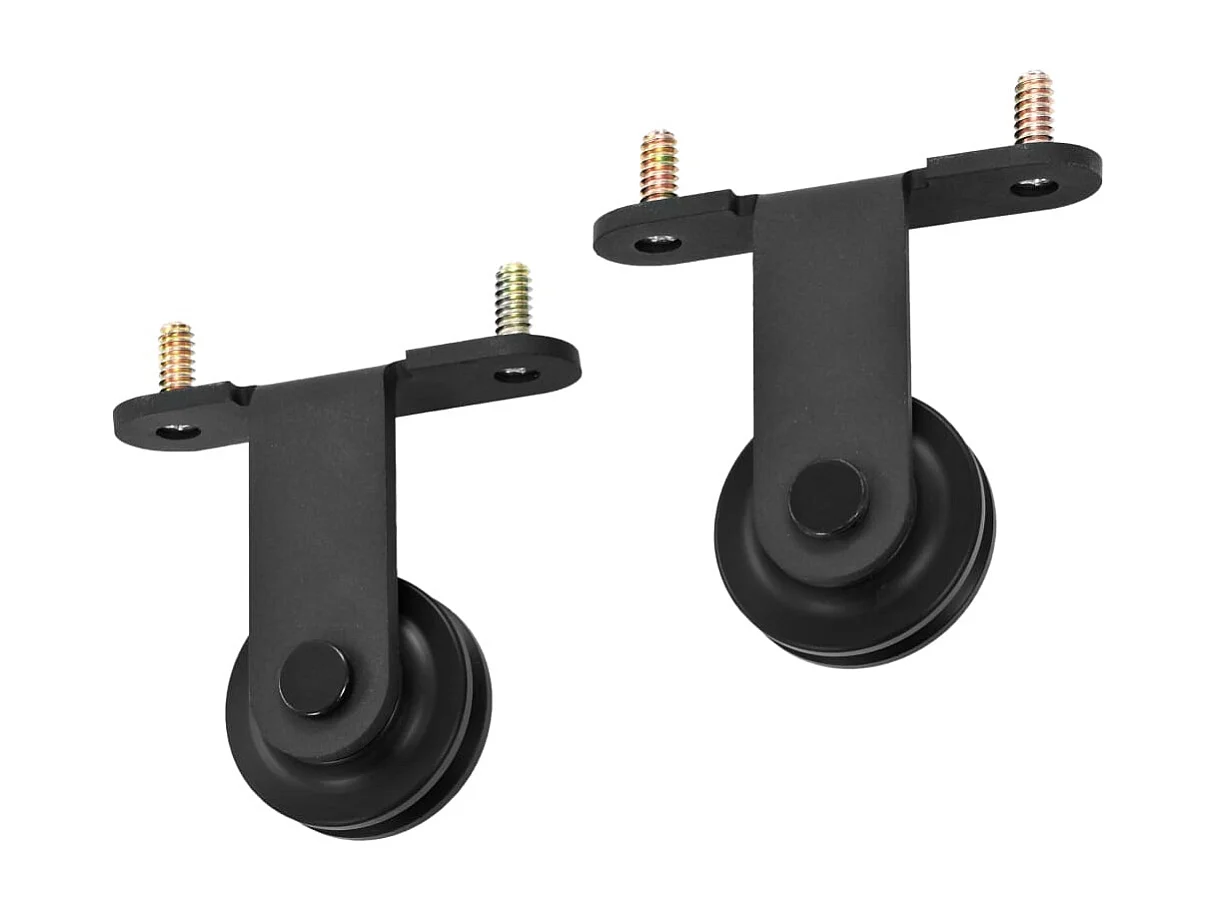 Kit porta scorrevole e ferramenta 102,5x205cm vetro ESG