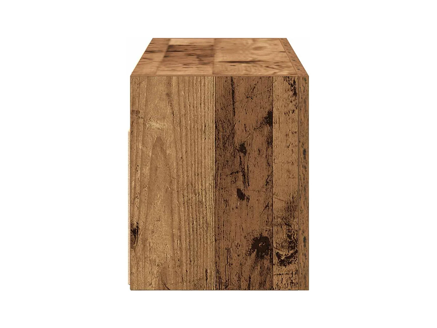 Armoire murale de bain vieux bois 60x25x30 cm bois d'ingénierie