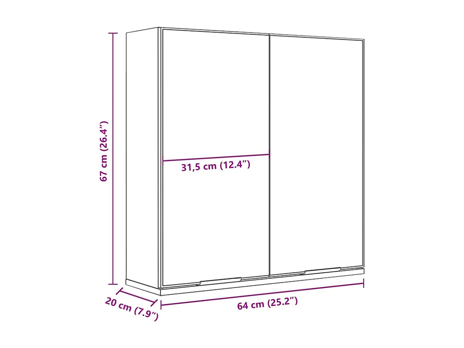 Mobiletto per bagno con specchio in legno ingegnerizzato nero