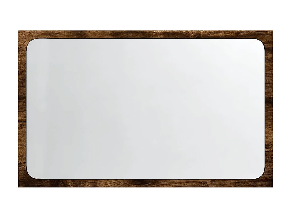 Specchio da bagno a LED in legno ingegnerizzato Sonoma Oak