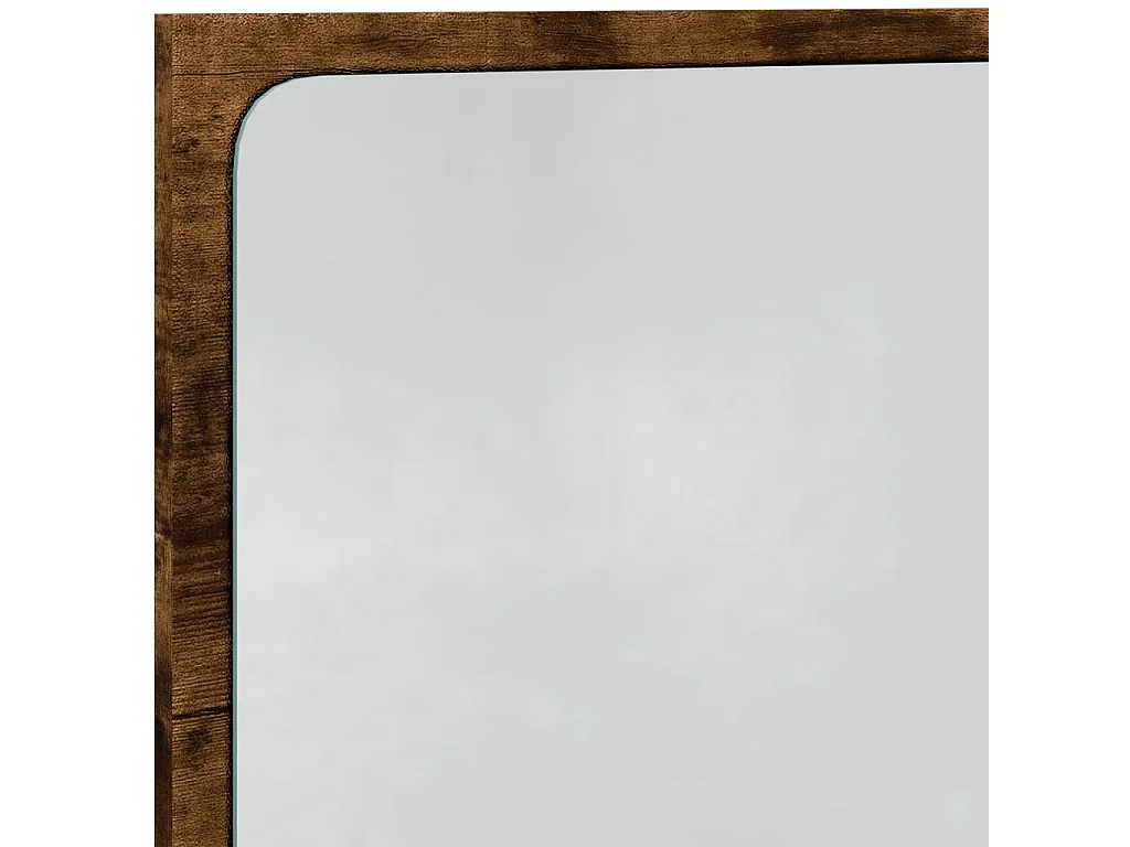 Specchio da bagno a LED in legno ingegnerizzato Sonoma Oak