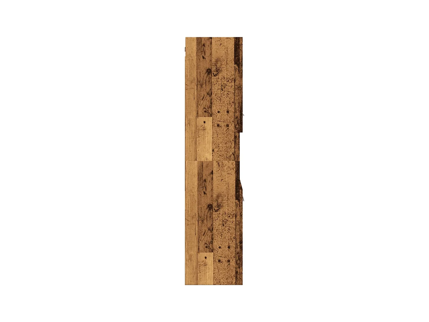 Armoire de salle de bain suspendue vieux bois bois d'ingénierie