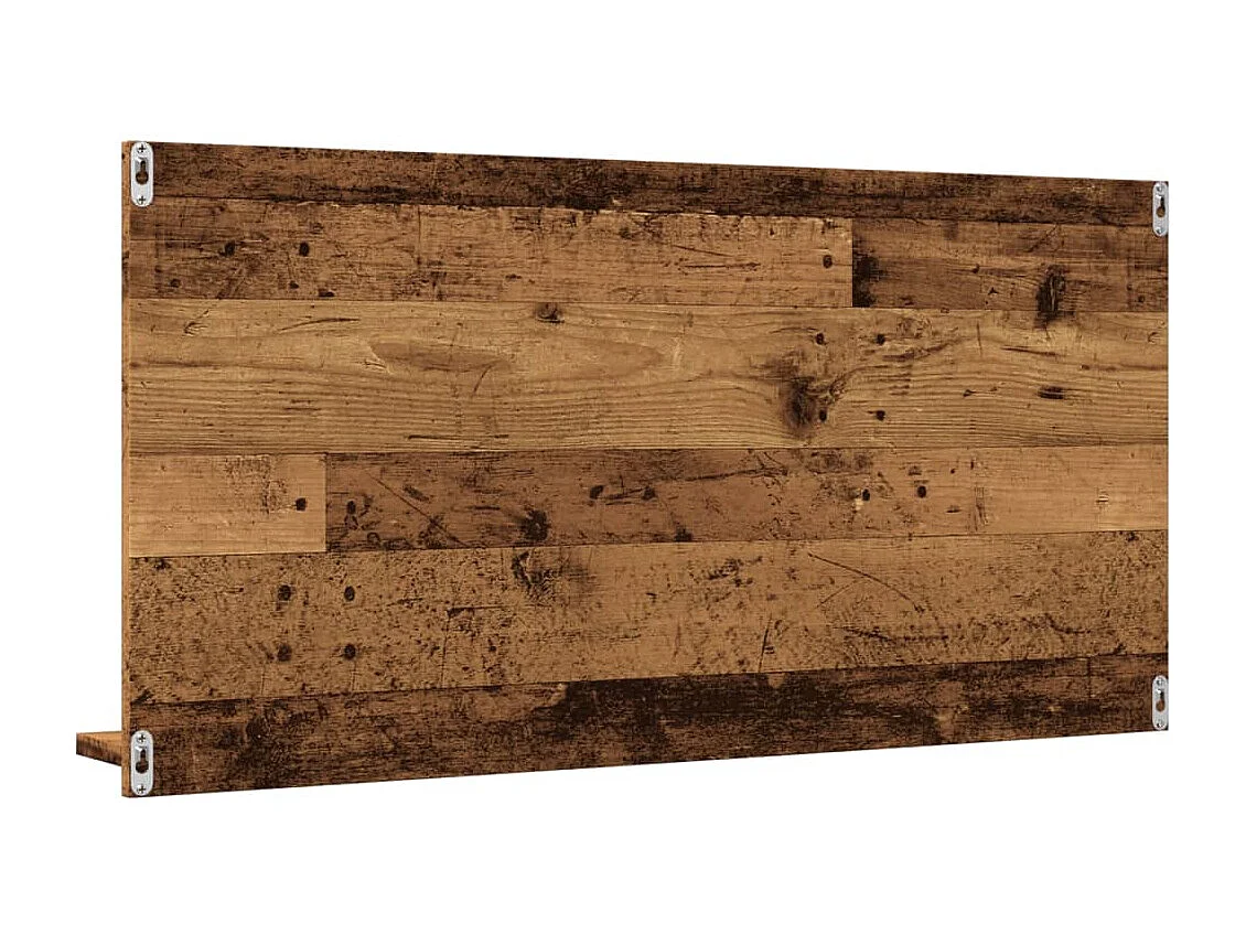 Armoire à miroir de salle de bain vieux bois bois d'ingénierie