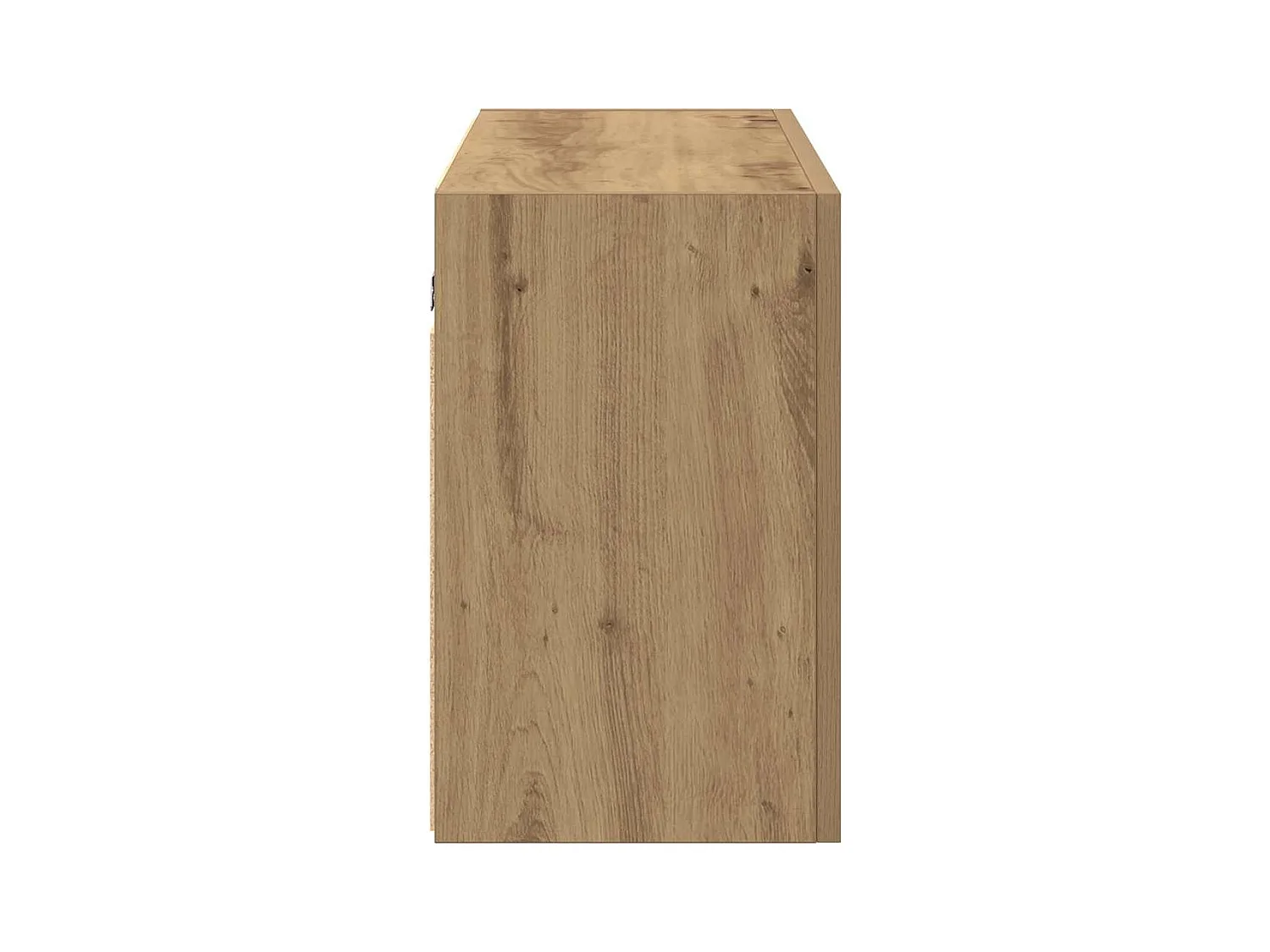 Armoire murale de bain chêne artisanal bois d'ingénierie