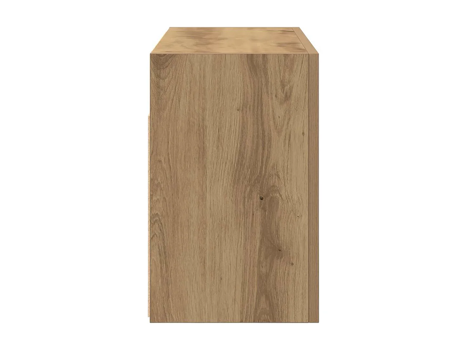 Armoire murale de bain chêne artisanal bois d'ingénierie