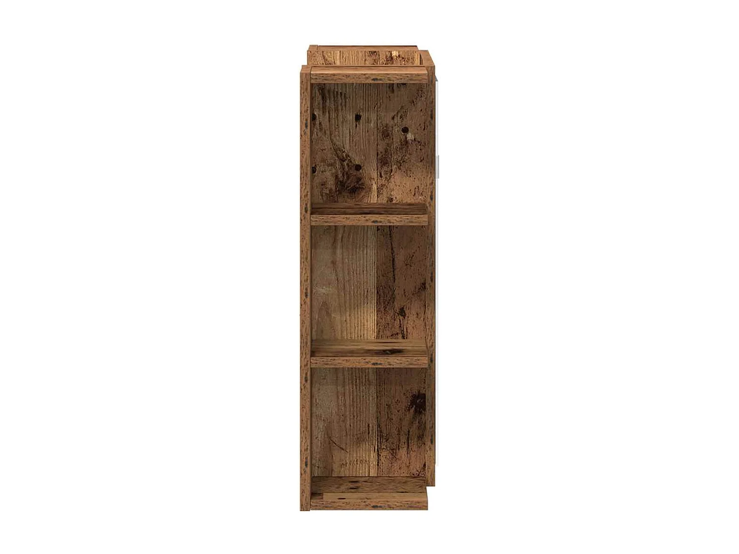 Armoire à miroir de salle de bain vieux bois bois d'ingénierie