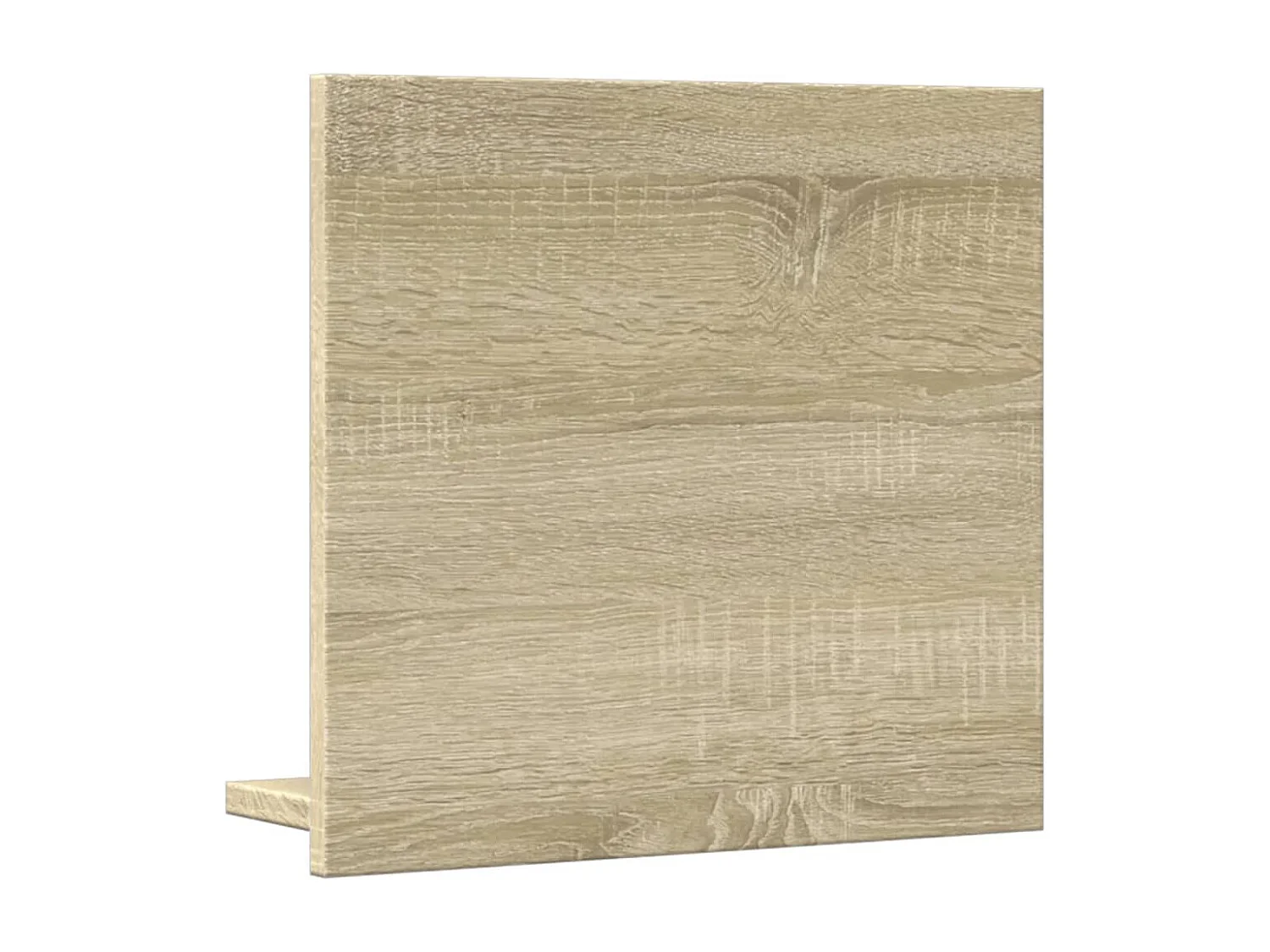 Étagère de salle de bain à miroir chêne sonoma bois ingénierie