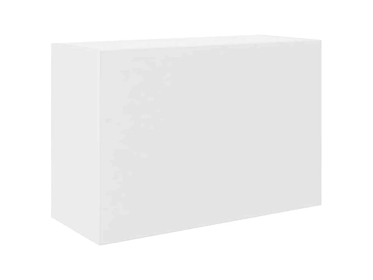 Witte badkamerkast 60x25x40 cm van bewerkt hout