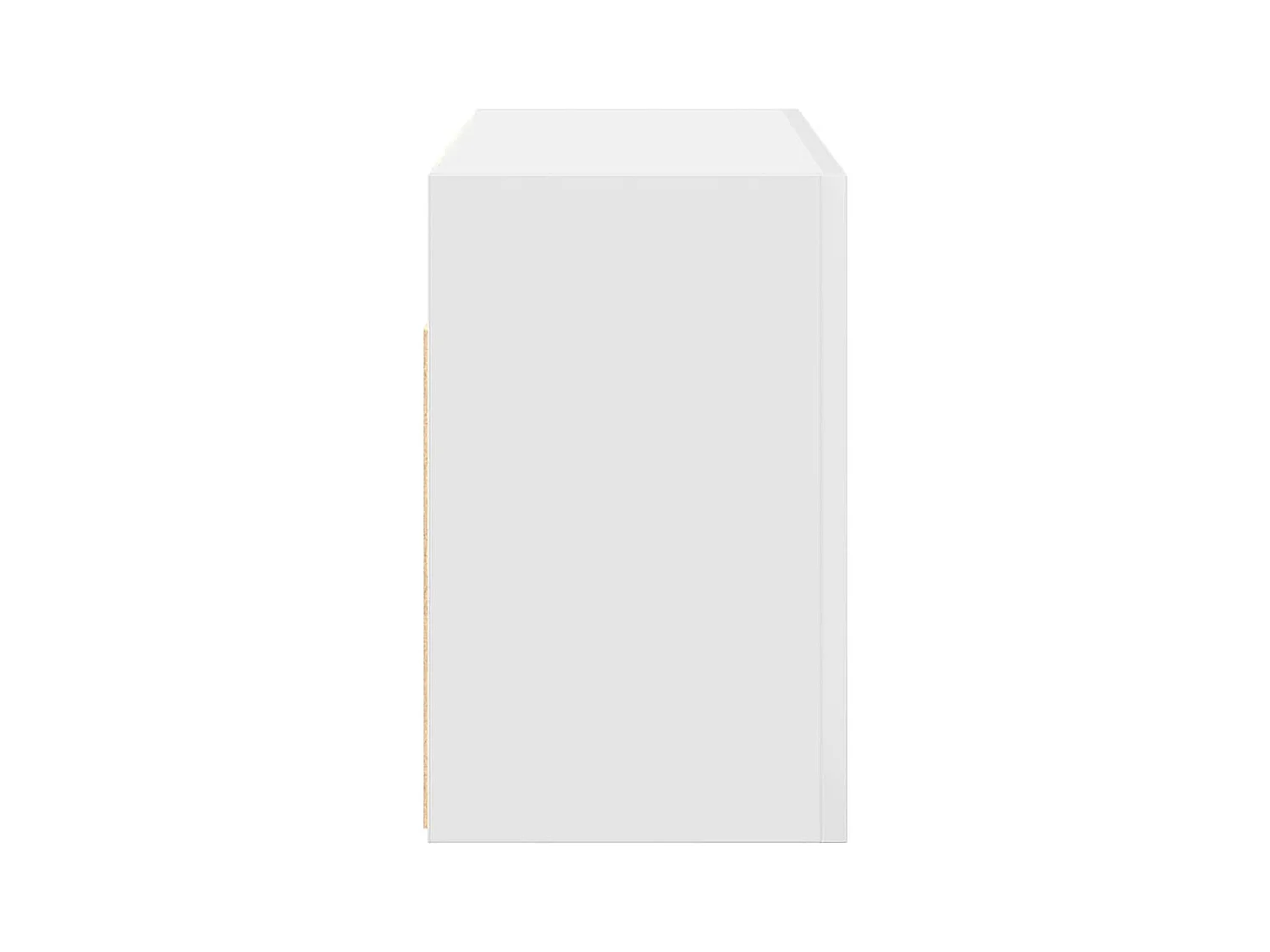 Witte badkamerkast 60x25x40 cm van bewerkt hout