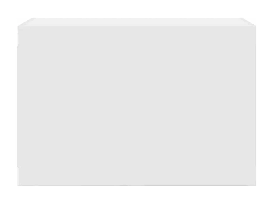 Armoire murale de bain blanc 60x25x40 cm bois d'ingénierie