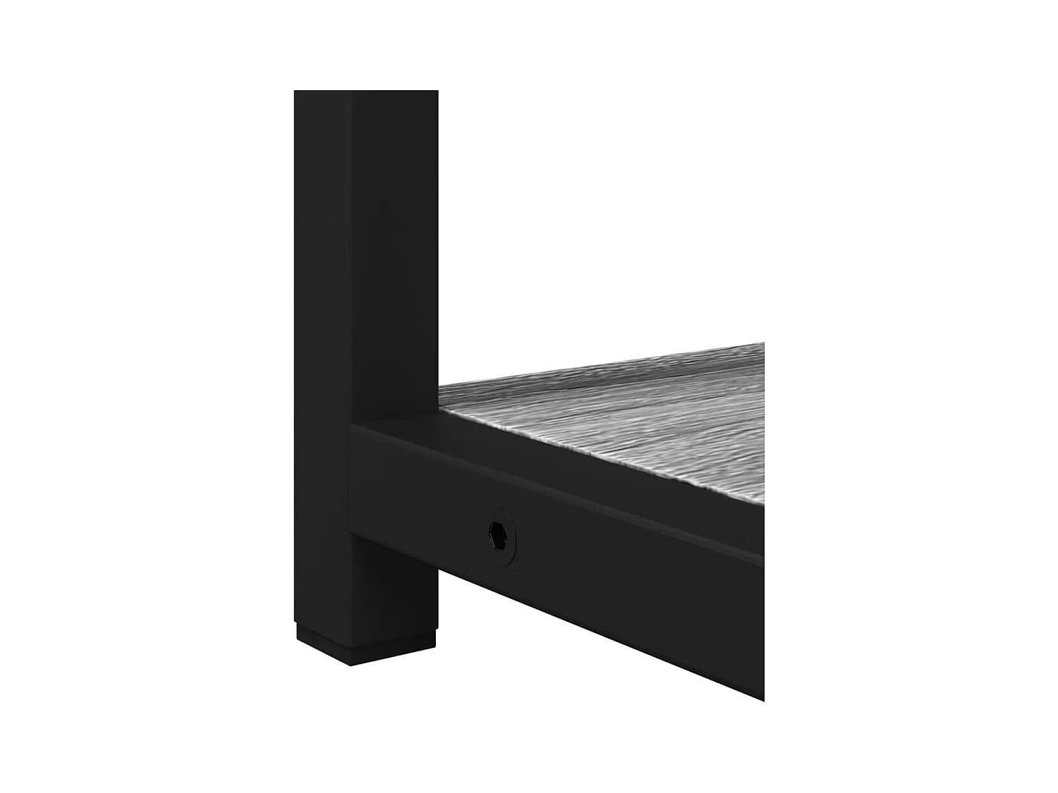 Mobiletto per bagno con specchio in legno ingegnerizzato grigio Sonoma