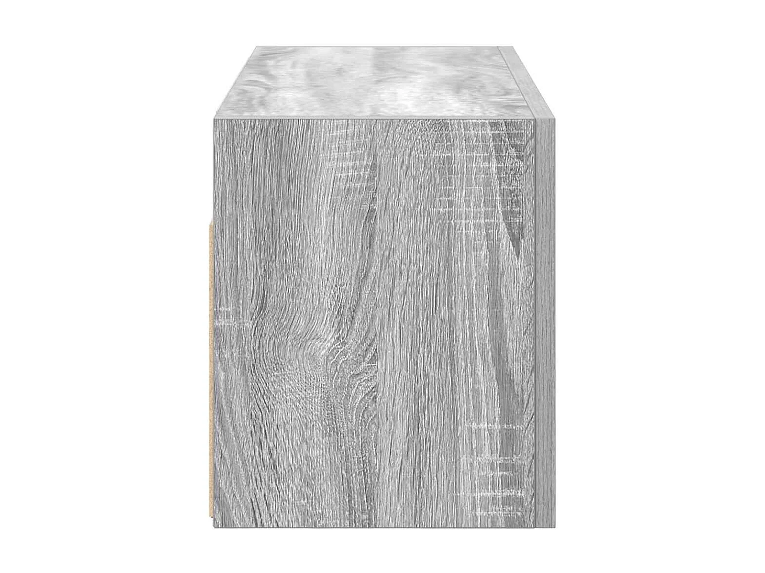 Mueble de baño de pared Sonoma gris de 60 x 25 x 30 cm, madera de ingeniería