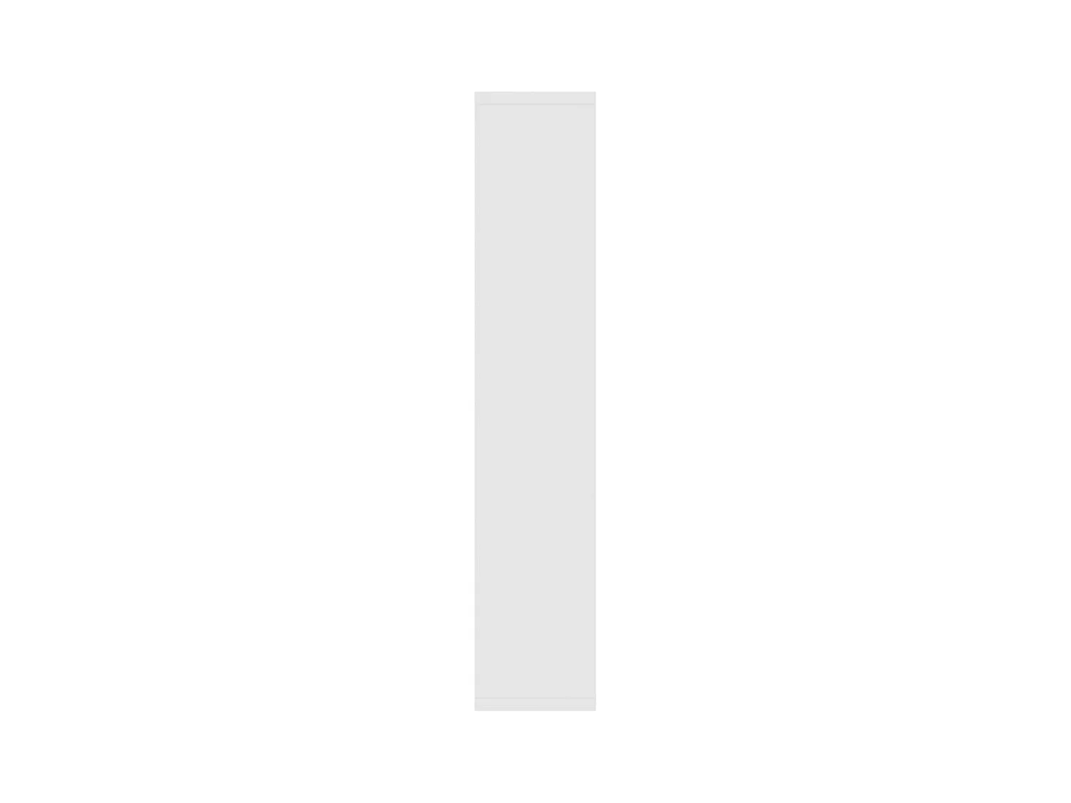 Mobiletto a specchio con LED Bianco 91x15x76,5 cm