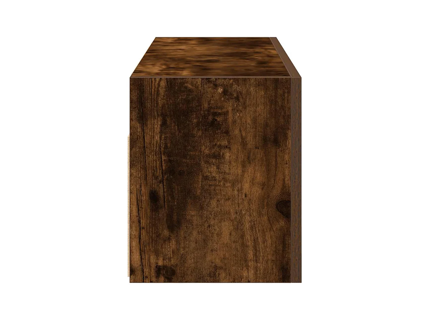 Armoire murale de bain chêne fumé 80x25x30 cm bois d'ingénierie