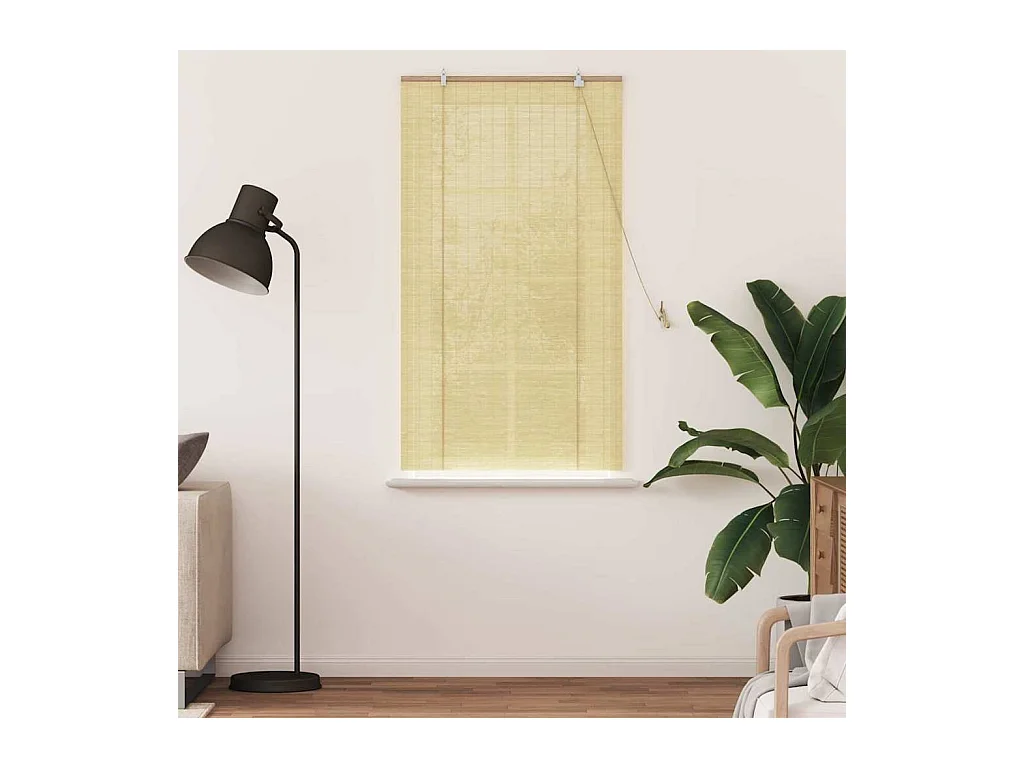 Stores et Occultants Naturel 90 x 160 cm Bambou