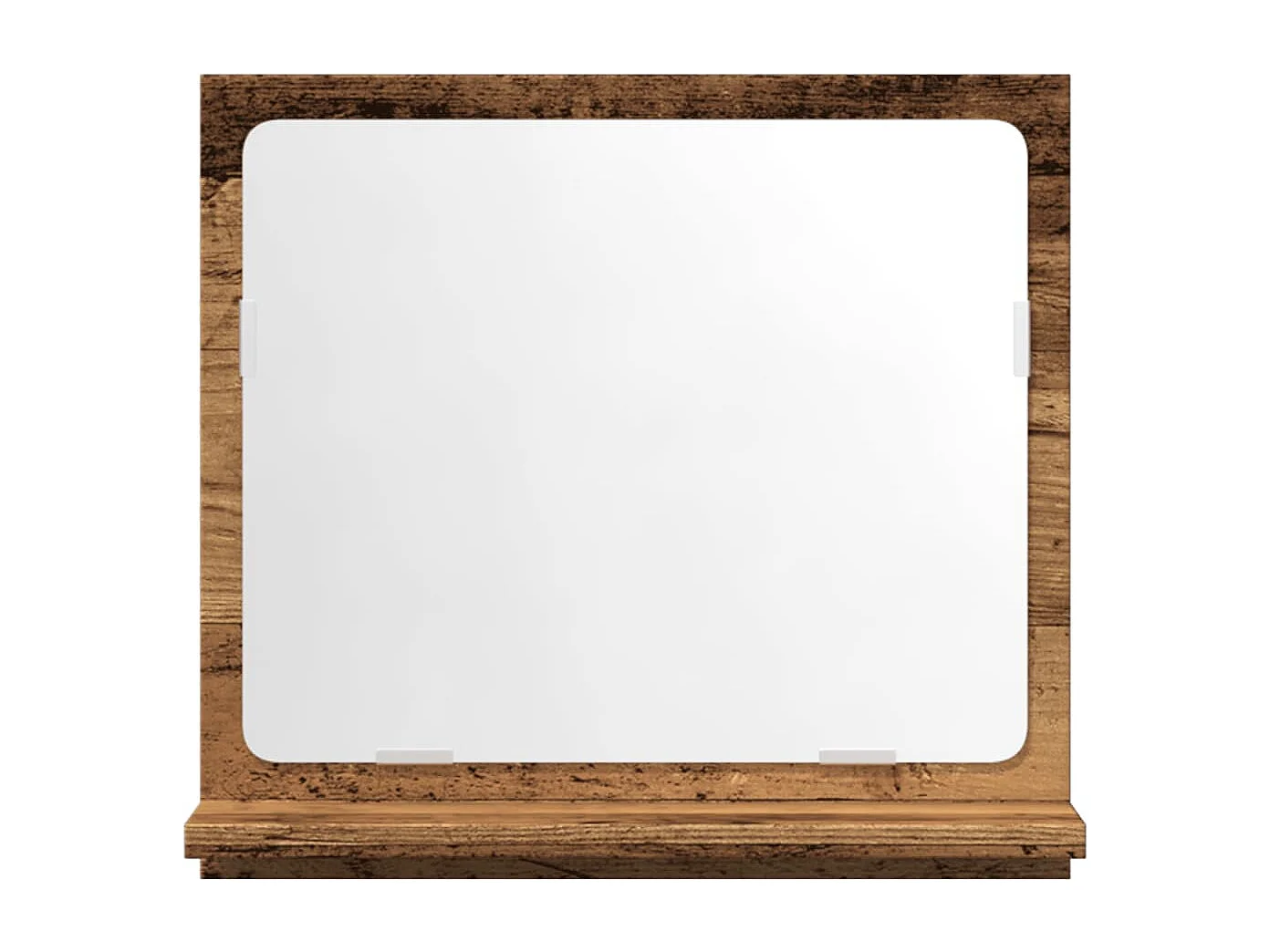 Armoire à miroir de salle de bain vieux bois bois d'ingénierie