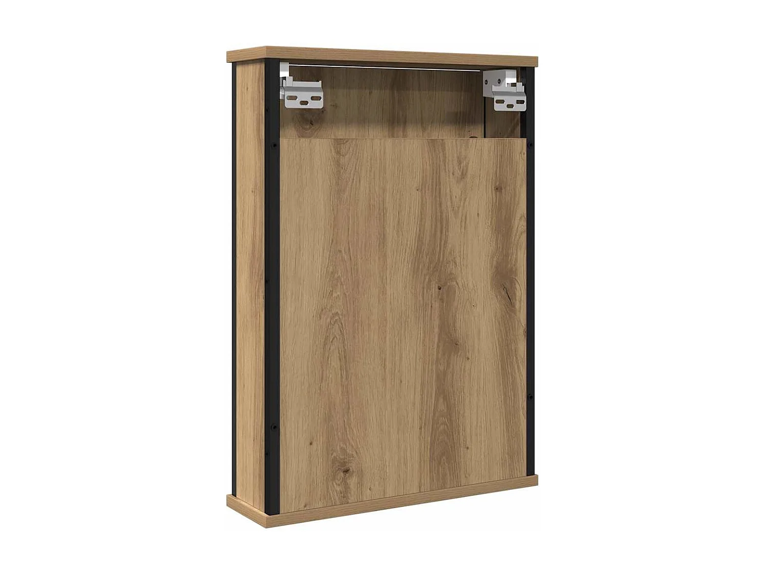 Armoire à miroir de salle de bain chêne artisanal 42x12x60 cm