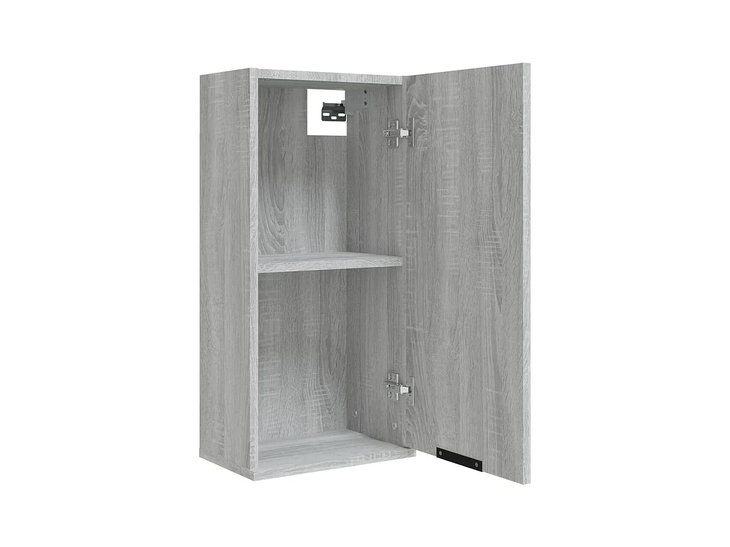 Sonoma grijs wandmodel badkamerkast 32x20x67 cm