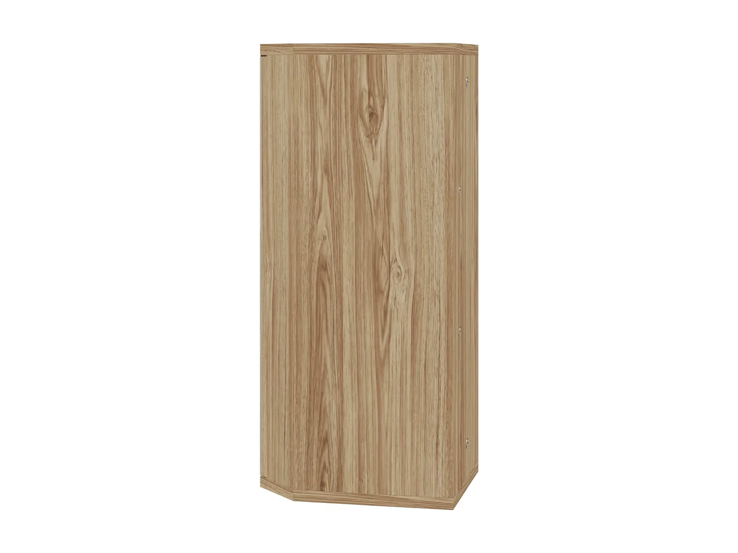 Mueble de baño esquinero con espejo de roble 30x24x60 cm