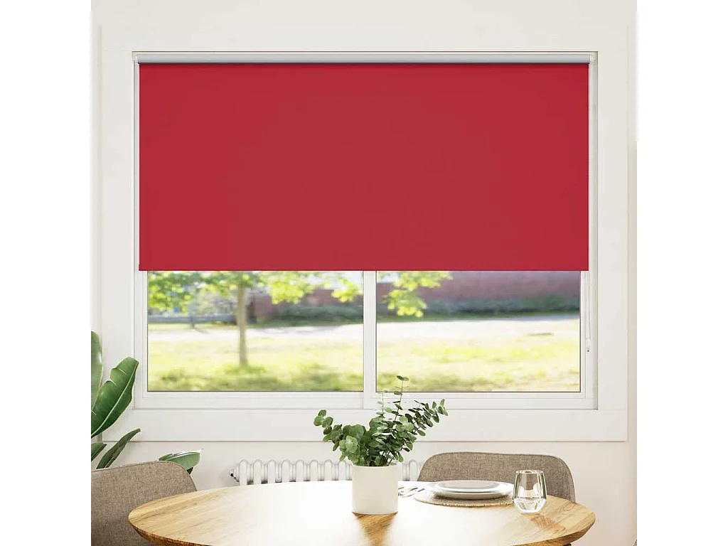Store enrouleur occultant 160 x 175 cm rouge