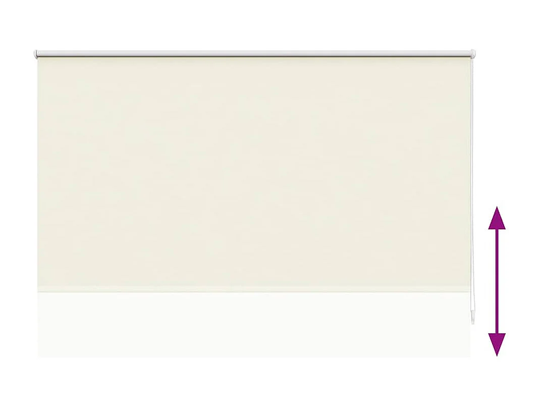 Estor enrollable opaco 140 x 175 cm beige