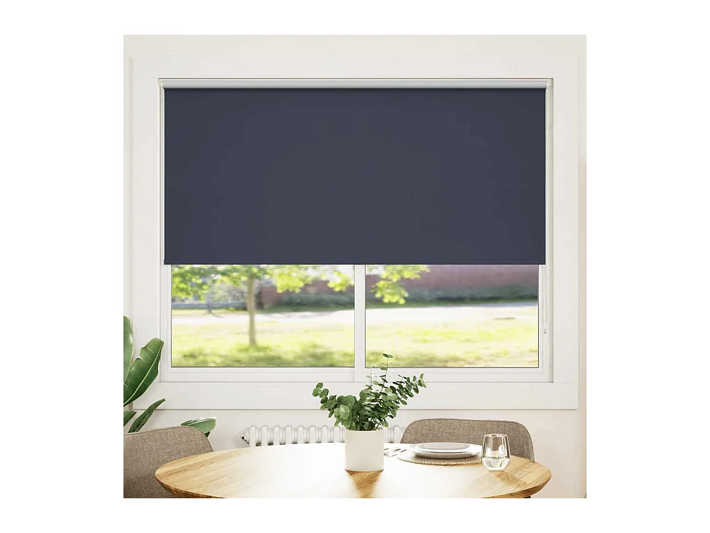 Tenda a rullo oscurante 160 x 175 cm blu