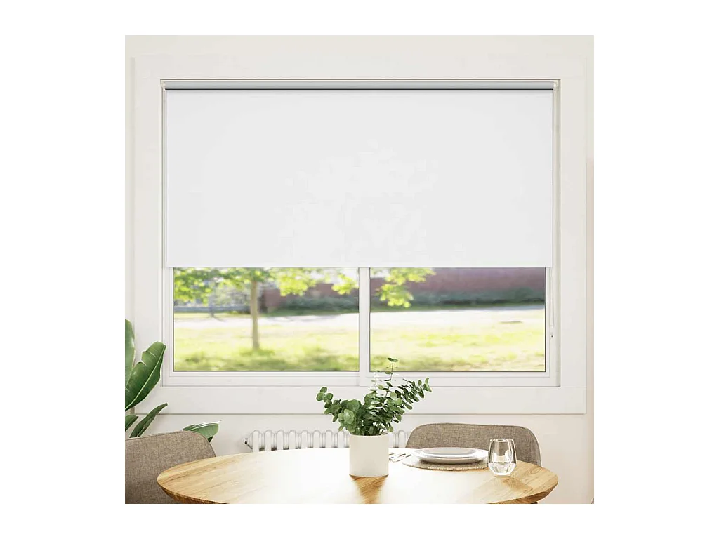 Estor enrollable 140x175 cm Blanco