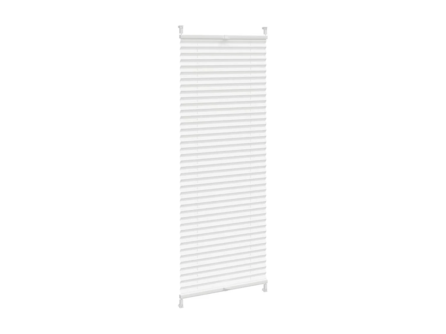 Estor plisado 50x125 cm Blanco
