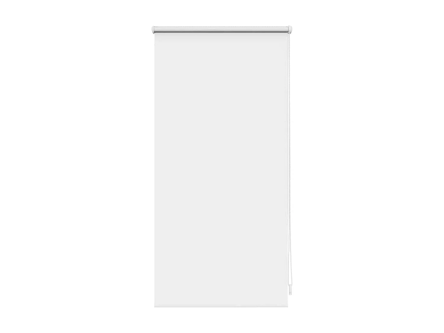 Estor enrollable opaco color crema 40 x 100 cm