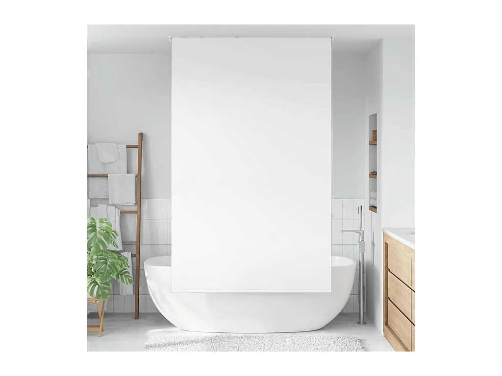 Store enrouleur de douche 140x240 cm largeur du tissu 136 cm