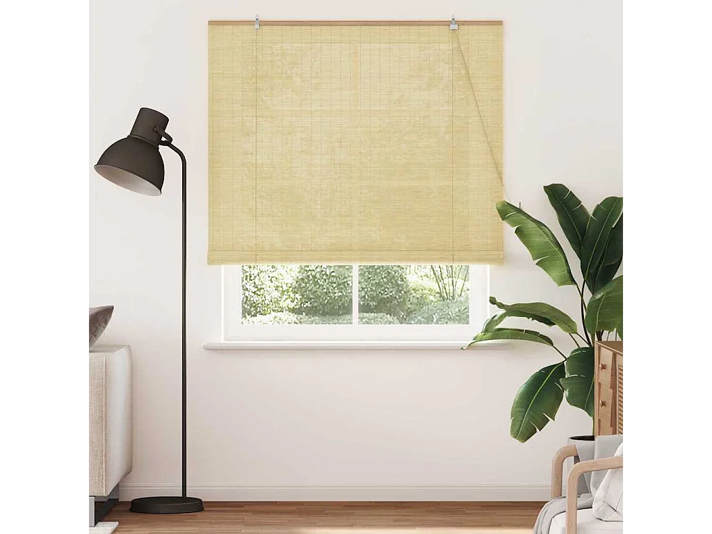 Stores et Occultants Naturel 150 x 220 cm Bambou