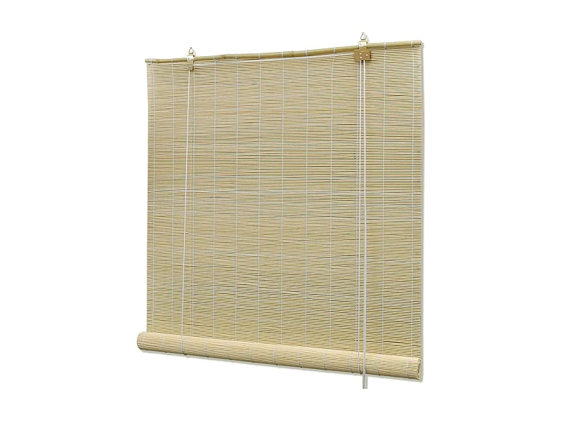 Tenda a rullo in bambù naturale 120x160 cm