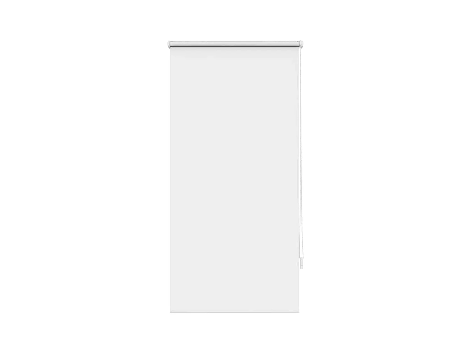 Estor enrollable opaco blanco 60 x 120 cm
