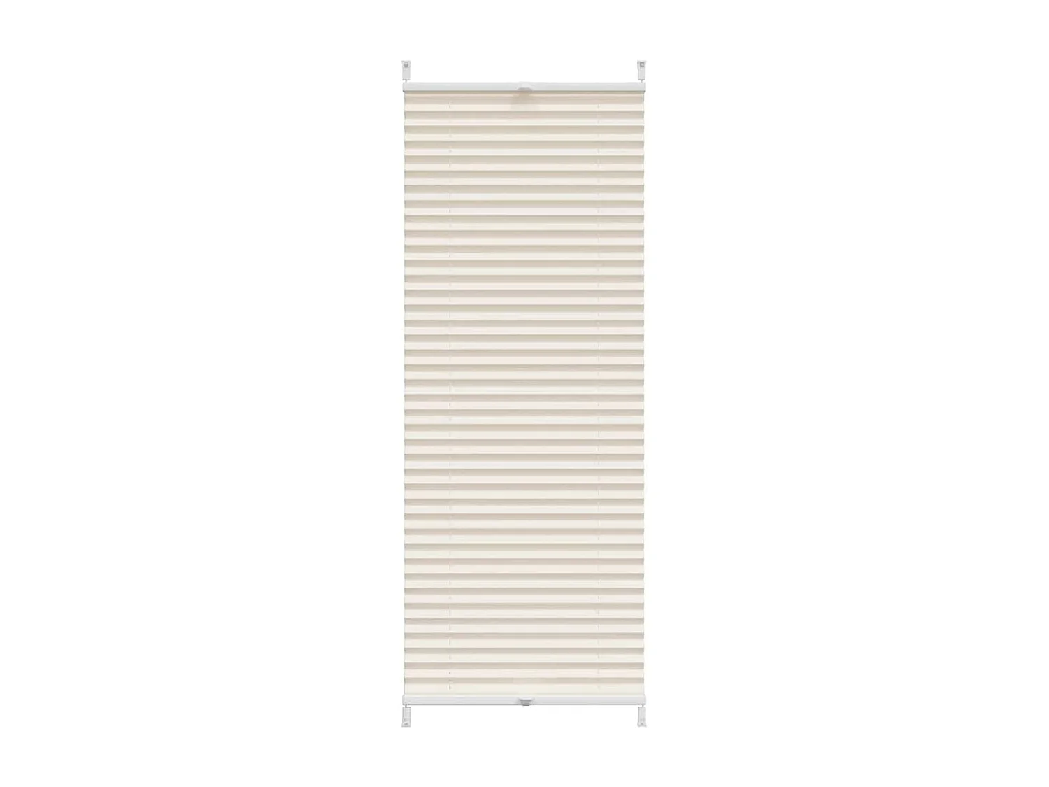 Tenda plissettata 40x125 cm Crema