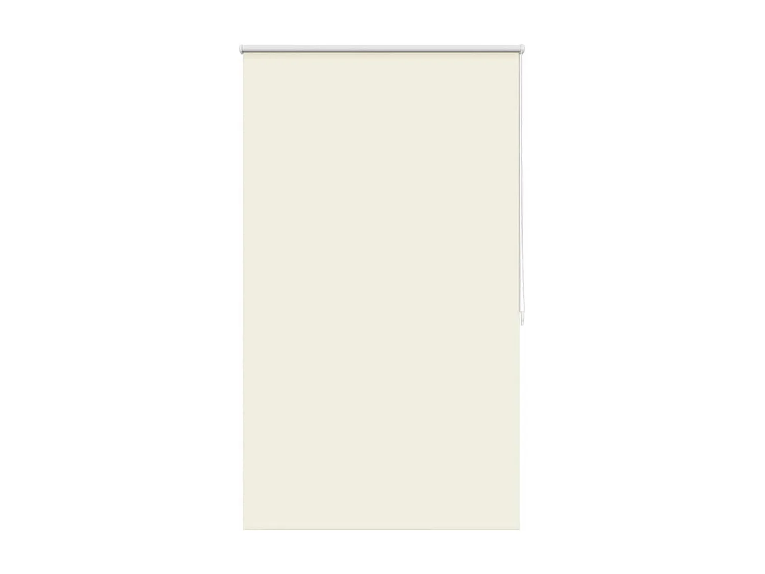 Estor enrollable opaco 100 x 175 cm color crema