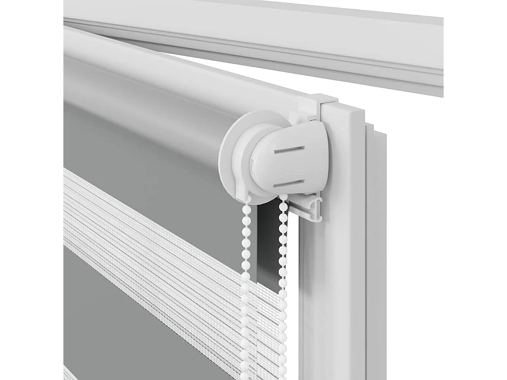 Estor enrollable gris de 120 x 230 cm