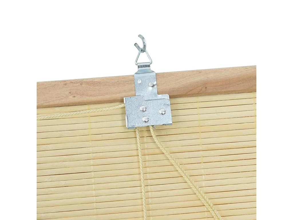 Natuurlijke jaloezieën en verduisteringsgordijnen 60 x 220 cm Bamboe