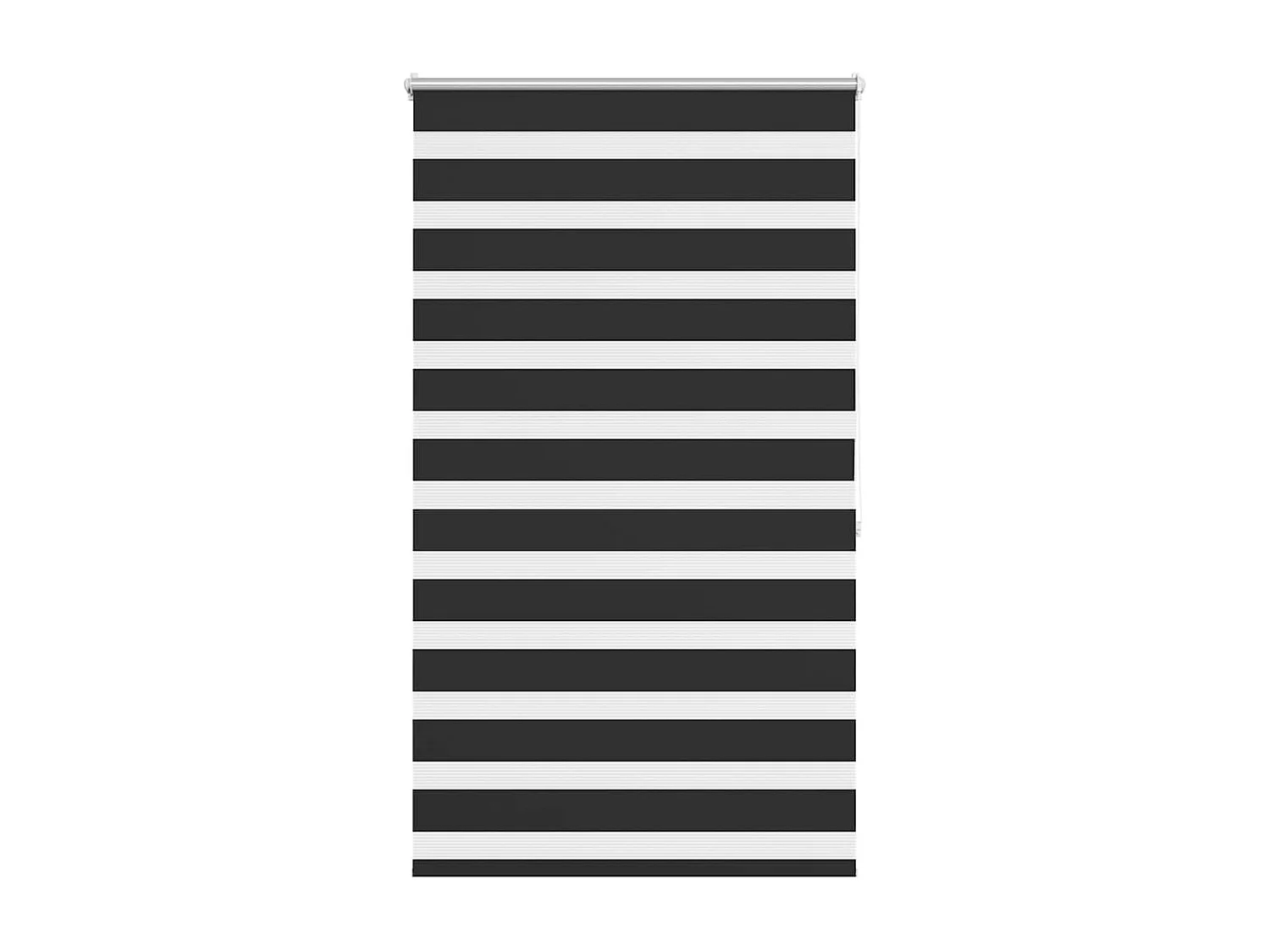 100 x 175 cm schwarzes Rollo