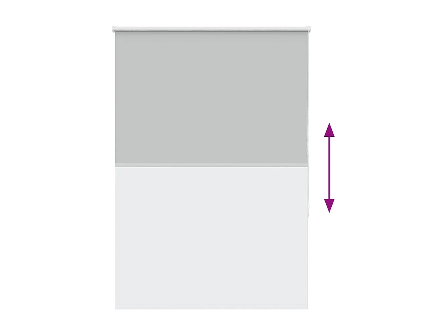 Store enrouleur occultant largeur du tissu 90,7 cm polyester