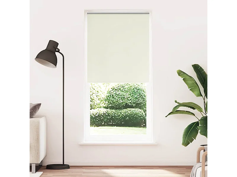 Estor enrollable opaco 80 x 230 cm crema