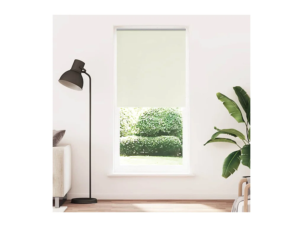 Estor enrollable opaco 80 x 230 cm crema