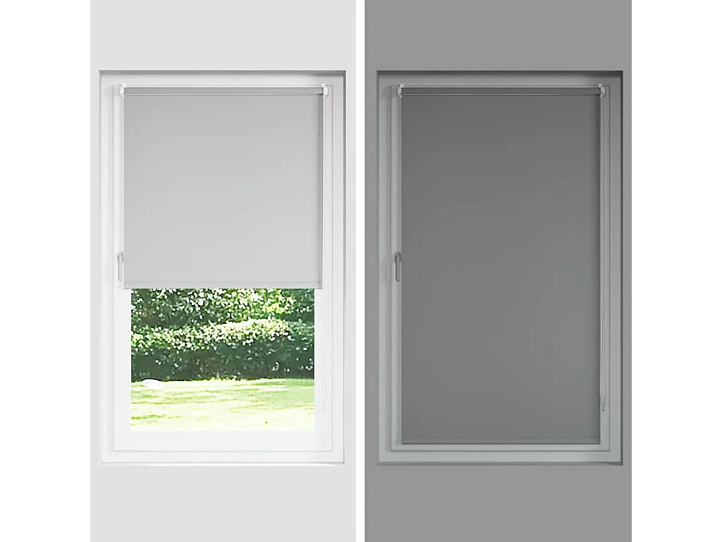 Estor enrollable opaco 80 x 230 cm crema