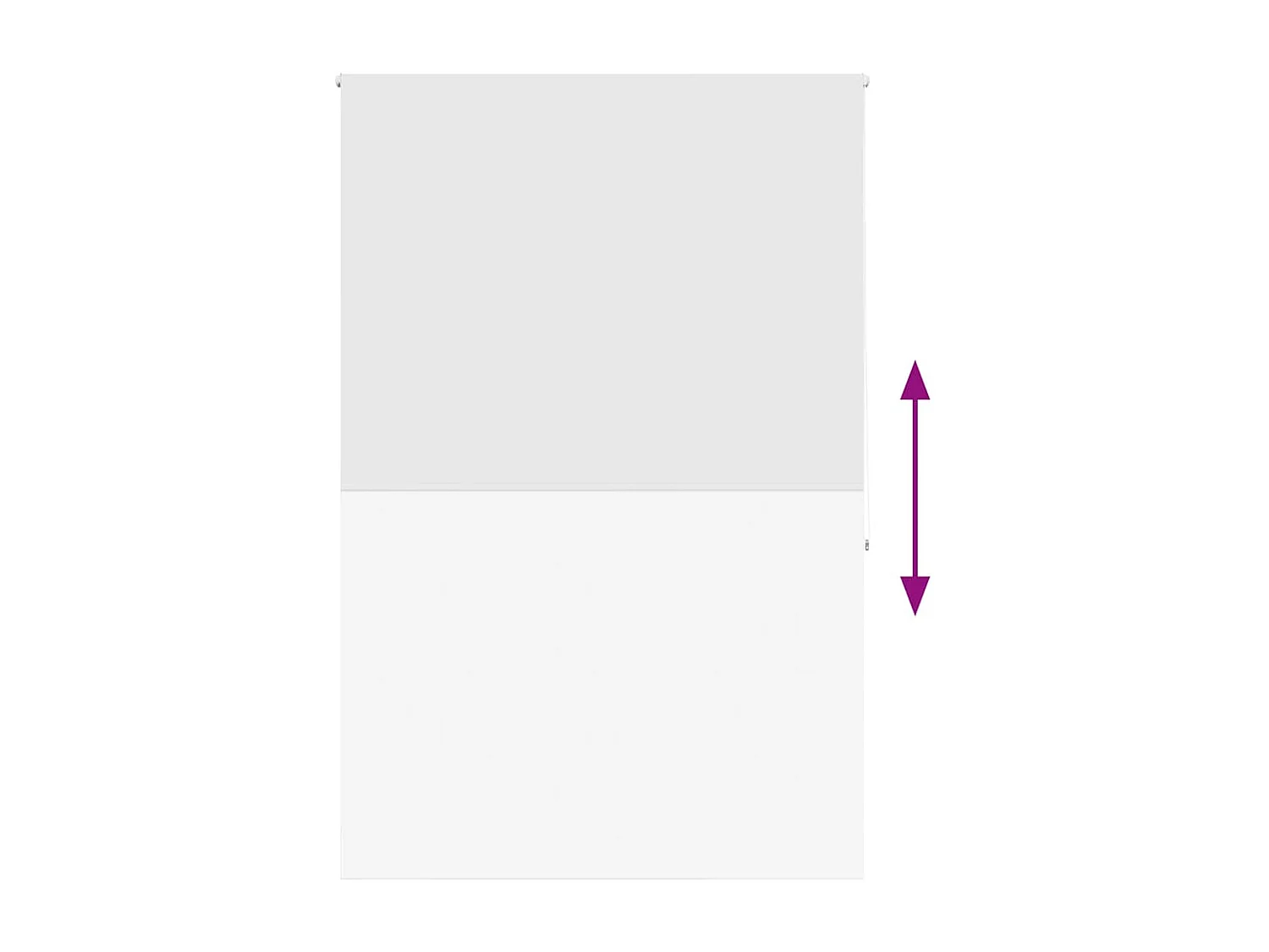 Doucherolgordijn 150x240 cm stofbreedte 146 cm