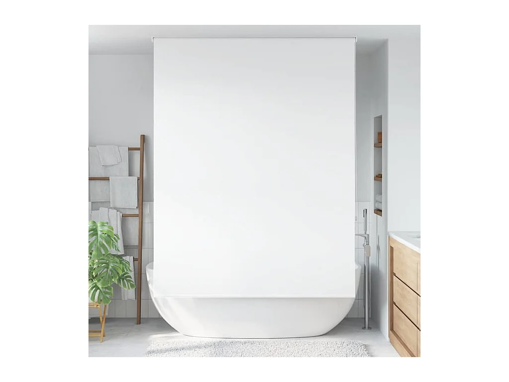 Store enrouleur de douche 150x240 cm largeur du tissu 146 cm