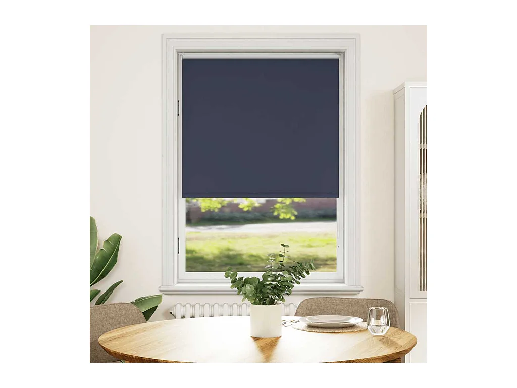 Store enrouleur occultant 100 x 175 cm bleu